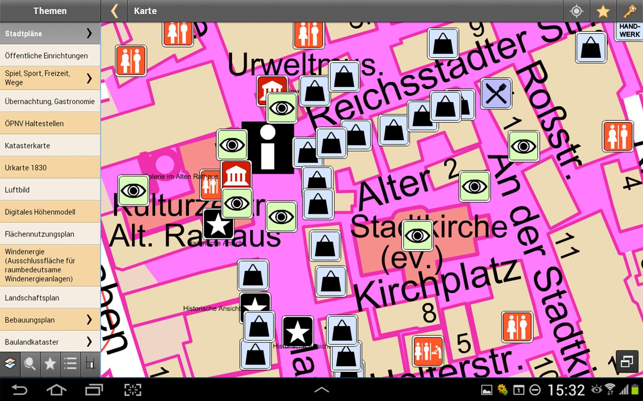 Buergerinformation-UI-Geschaefte B&uuml;rgerinformation App