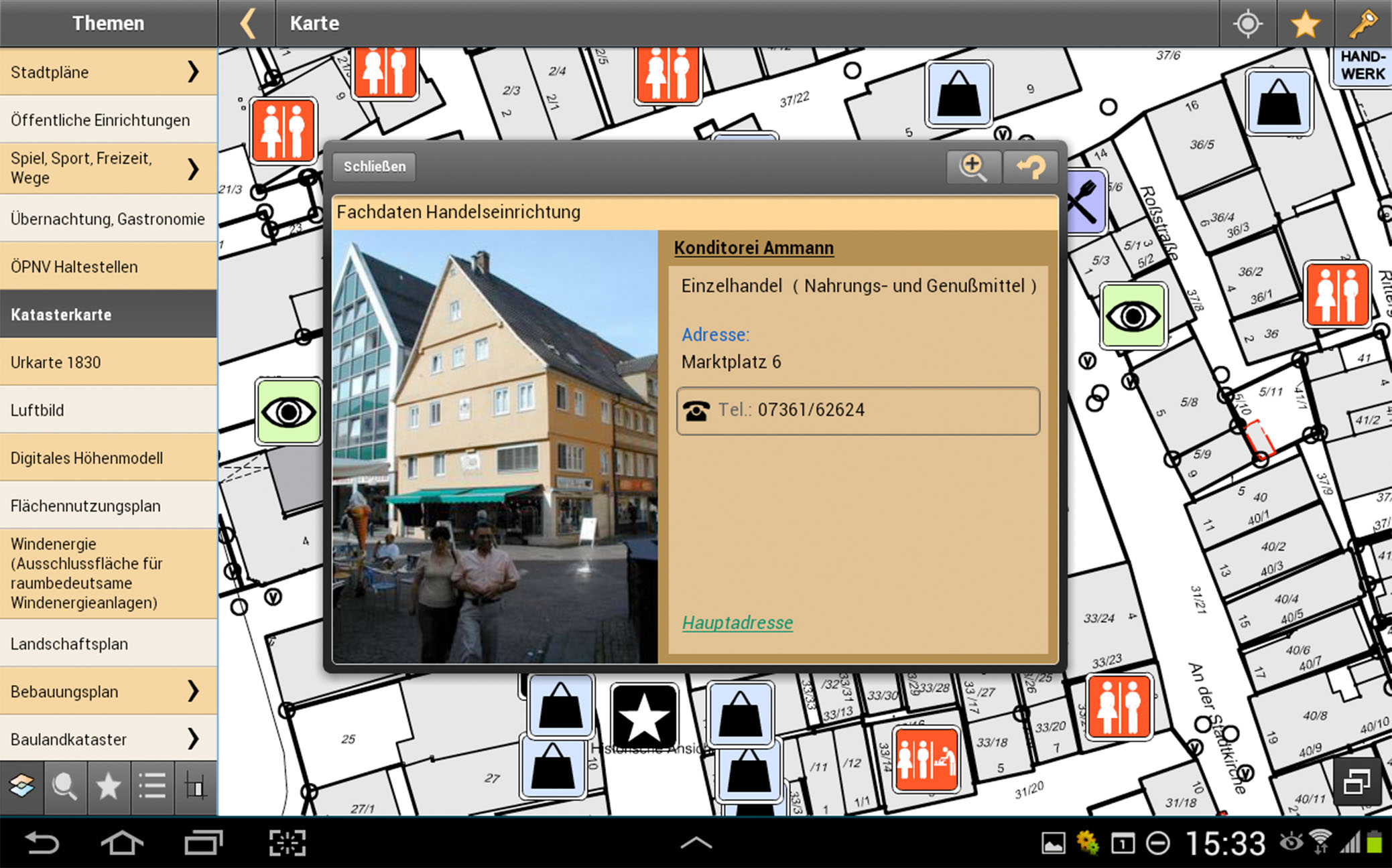 Buergerinformation-UI-Ladeninfo B&uuml;rgerinformation App