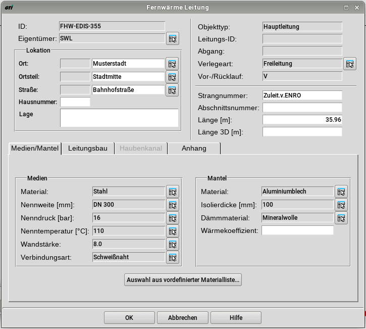 FernwaermeLeitungsdaten image FHW Fachdaten UI