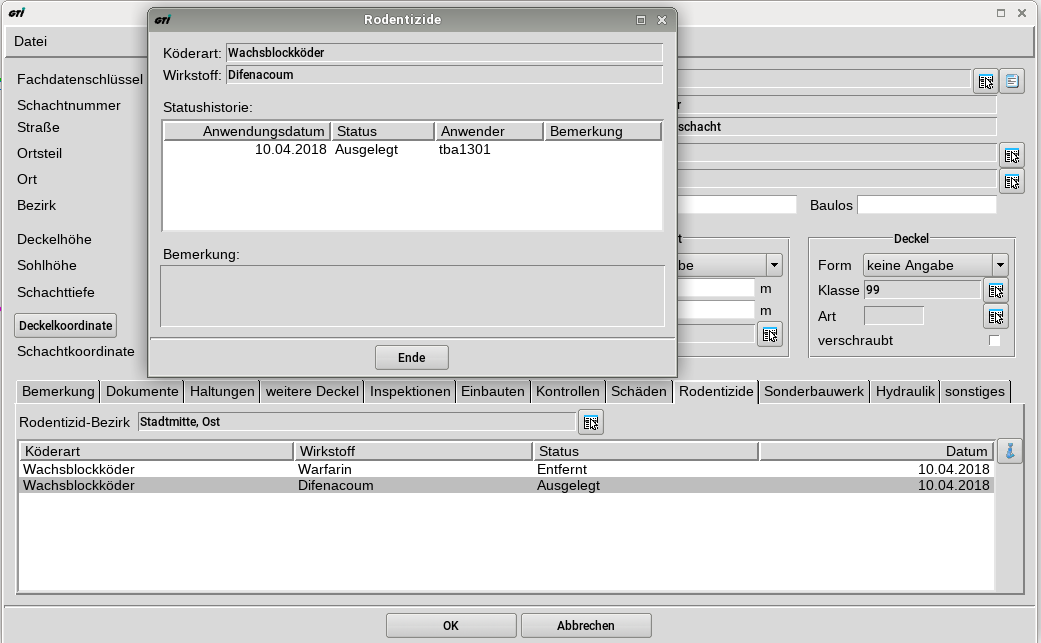 SchachtSchaedlingsbekaempfung