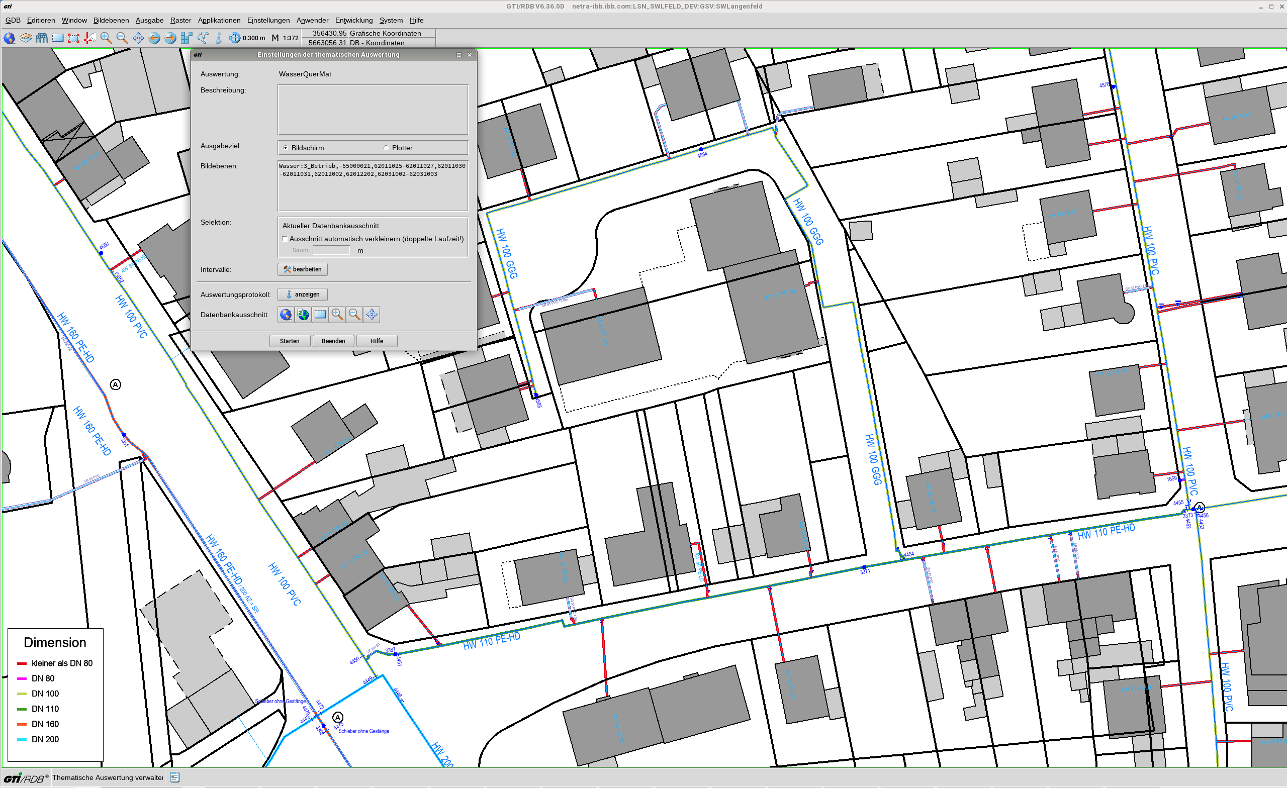 WasserThematischeAuswertung image Wassernetze Auswertungen UI